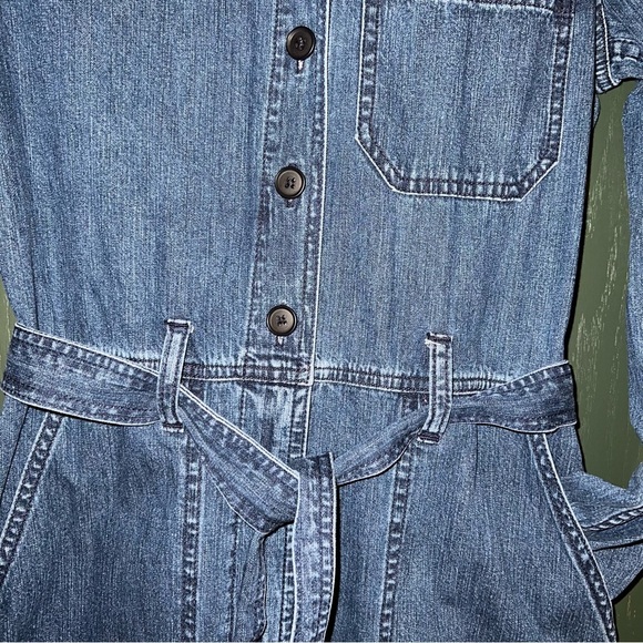 J Crew Point Sur denim jumpsuit size 6 - Picture 4 of 9